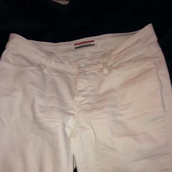 TOMMY HILFIGER WHITE JEANS - Picture 1 of 6